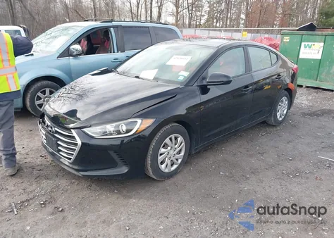 2017 Hyundai Elantra Se z USA, uszkodzony, nr VIN KMHD74LF8HU329792
